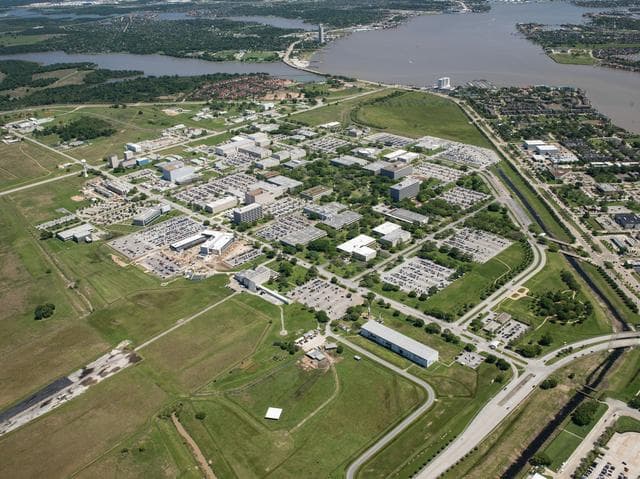 NASA image: Aerial photograph of Johnson Space Center