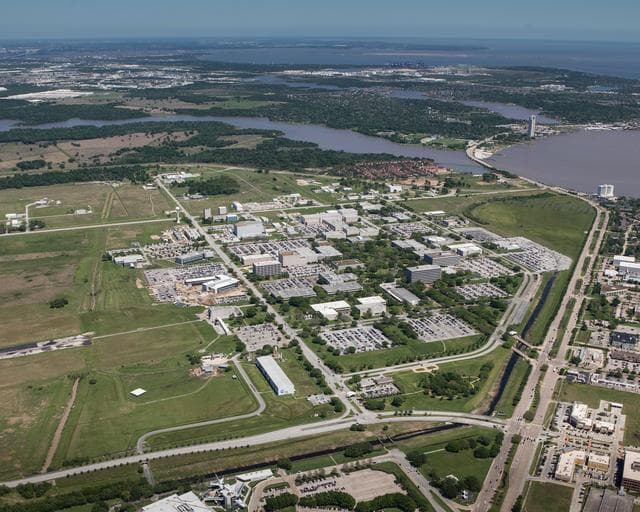 NASA image: Aerial photograph of Johnson Space Center