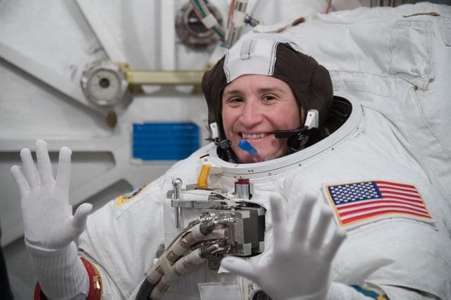 NASA image: STB-ST-1112 INC-56 SSATA Crew Training Auñon