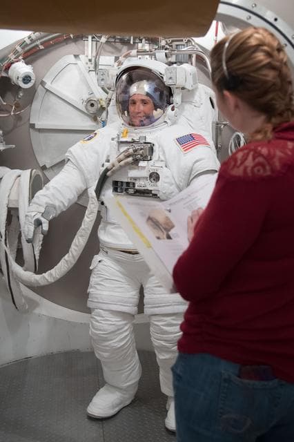 NASA image: STB-ST-1112 INC-56 SSATA Crew Training Auñon