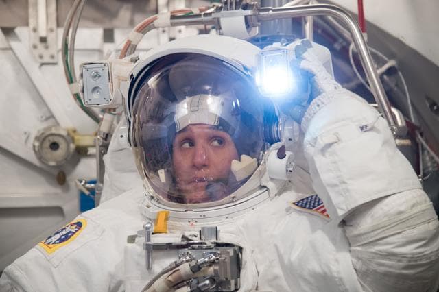 NASA image: STB-ST-1112 INC-56 SSATA Crew Training Auñon