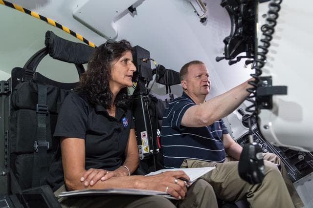 NASA image: CCP Astronauts - CST-100 Mini MOST Simulation