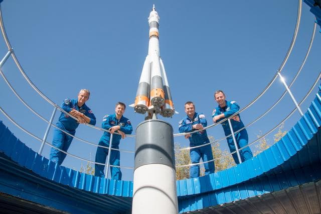 NASA image: Expedition 57 Preflight