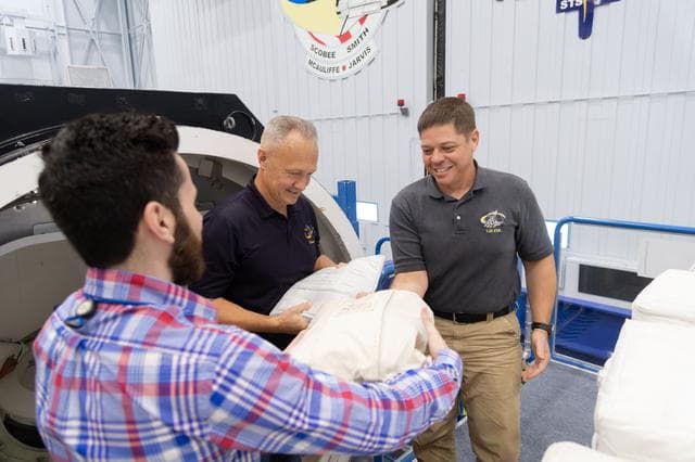 CCP Astronauts - ISS Ingress Egress Training in SVMF