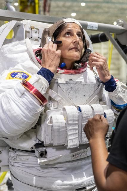 NASA image: Commercial Crew Program Astronaut Training - Suni Williams