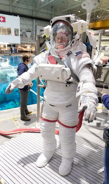 NASA image: Commercial Crew Program Astronaut Training - Barry "Butch" Wilmo