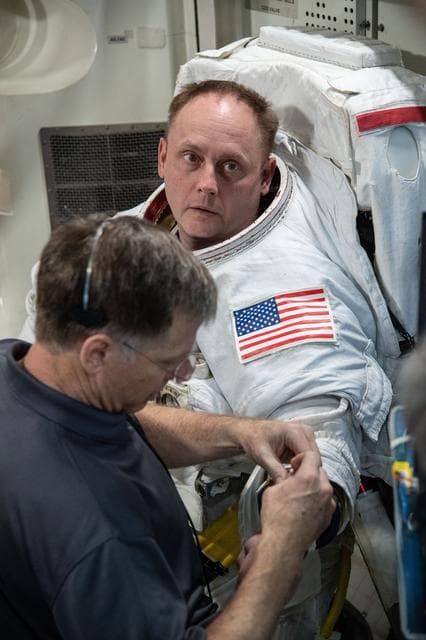 NASA image: Commercial Crew Program Astronaut Training - Chris Ferguson and 