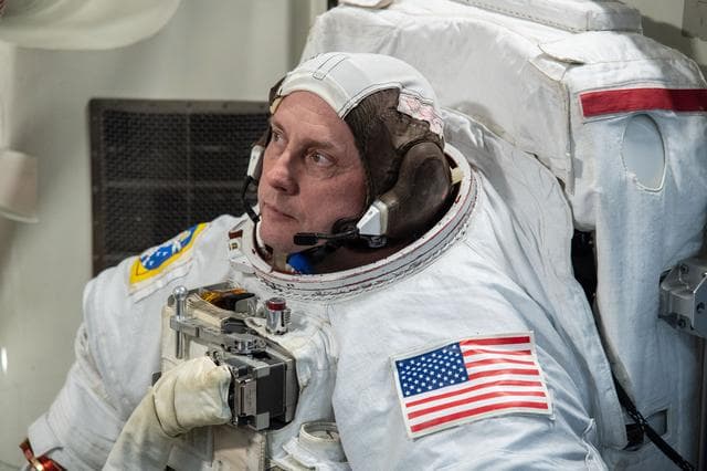 NASA image: Commercial Crew Program Astronaut Training - Mike Fincke