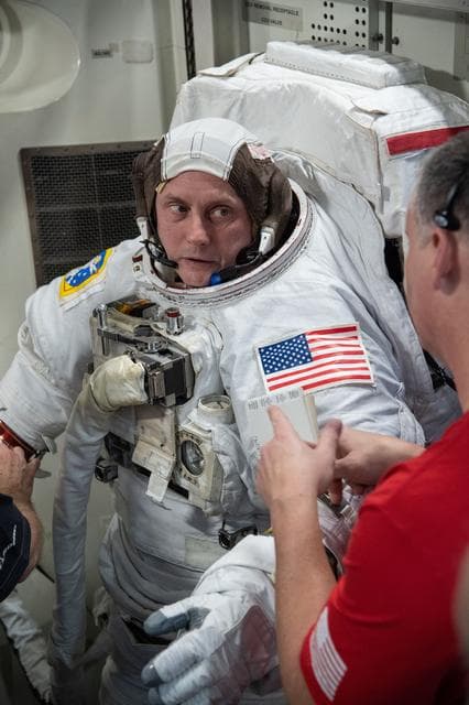 NASA image: Commercial Crew Program Astronaut Training - Mike Fincke