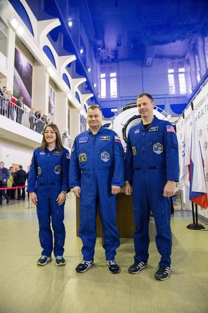 NASA image: Expedition 59 crew members in Star City, Russia