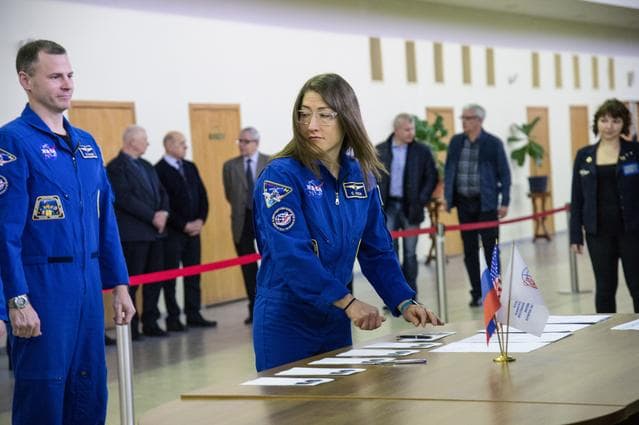 NASA image: Expedition 59 crew member Christina Koch of NASA
