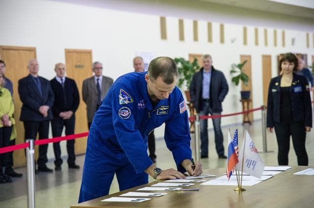 NASA image: Expedition 59 crew member Nick Hague of NASA