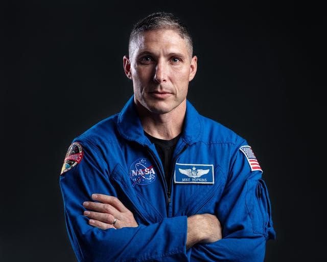 NASA image: SpaceX Crew Flight Test (Demo-2) Crew & Backup Crews - Mike Hopk