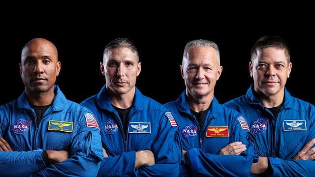 NASA image: SpaceX Crew Flight Test (Demo-2) Crew & Backup Crews - Victor Gl
