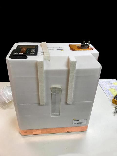 NASA image: CommuBioS Payload Enclosure