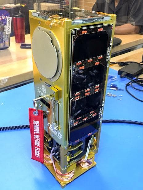 NASA image: NanoRacks-SwampSat-II