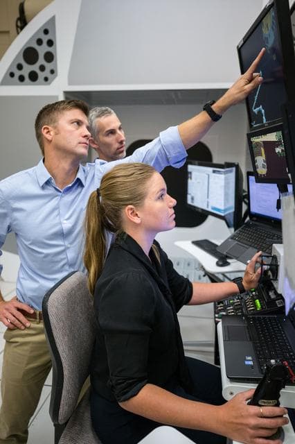 NASA image: ASCAN 2017 Training -  Canadarm2 robotics training at Canadian Space Agency headquarters