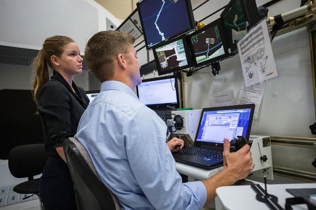 NASA image: ASCAN 2017 Training -  Canadarm2 robotics training at Canadian Space Agency headquarters