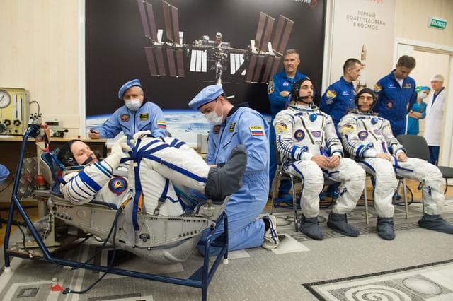 NASA image: Expedition 63 Preflight