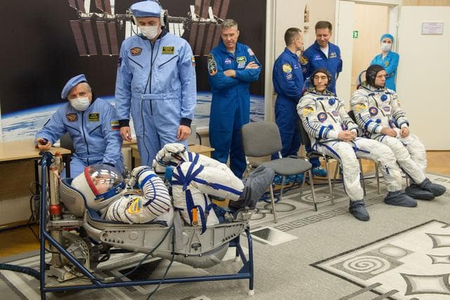 NASA image: Expedition 63 Preflight