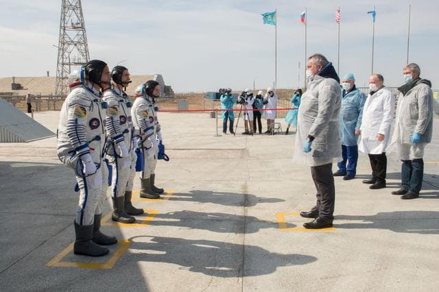 NASA image: Expedition 63 Preflight