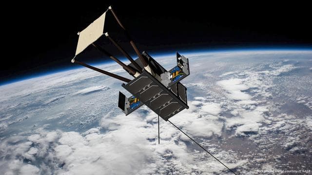 NASA image: OPUSAT-II