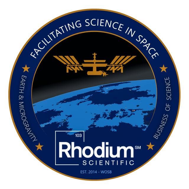 NASA image: Rhodium Scientific mission patch logo