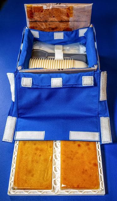 NASA image: Preflight Imagery for the Edible Foam Project