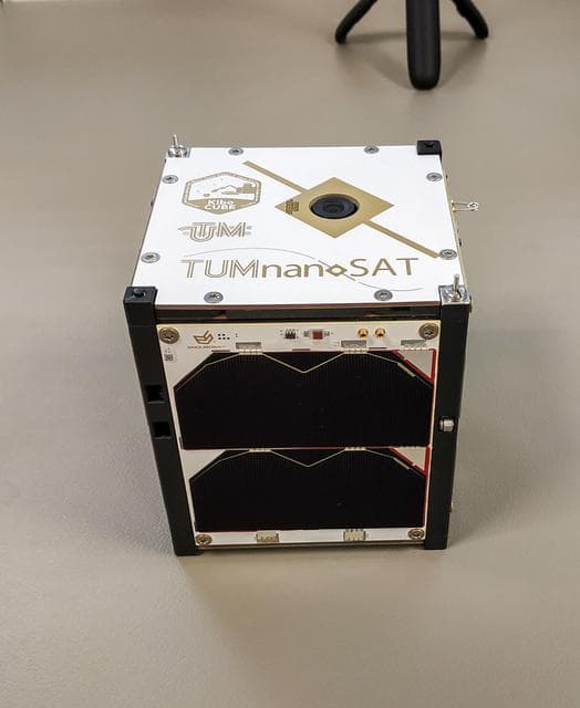 NASA image: TUMnanoSAT satellite