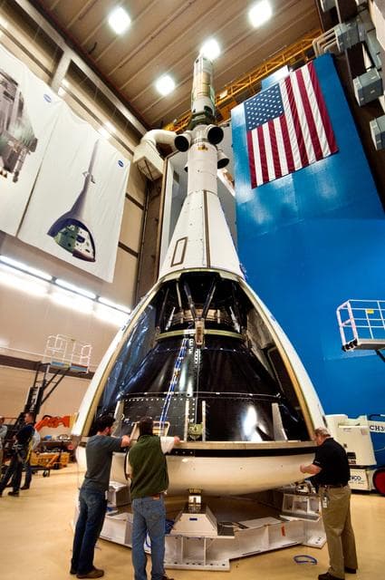 NASA image: 11 Orion Ogive 01