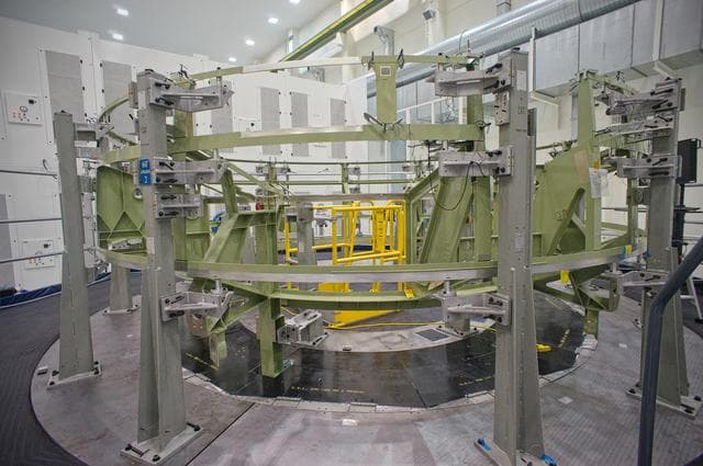 NASA image: Orion EFT-1 Service Module at the O&C