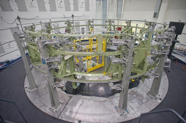 NASA image: Orion EFT-1 Service Module at the O&C