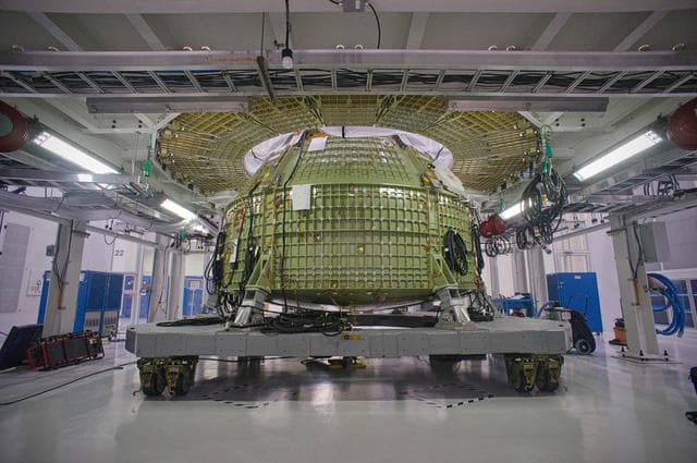 NASA image: Orion EFT-1 Crew Module at the O&C