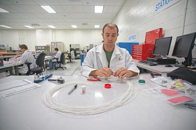 NASA image: Harness assembly for the EFT-1 vehicle