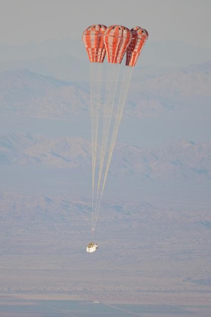 NASA image: CPAS PTV Drop 12-20-12