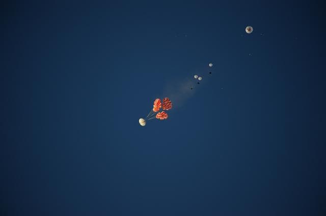 NASA image: CPAS PTV Drop 12-20-12