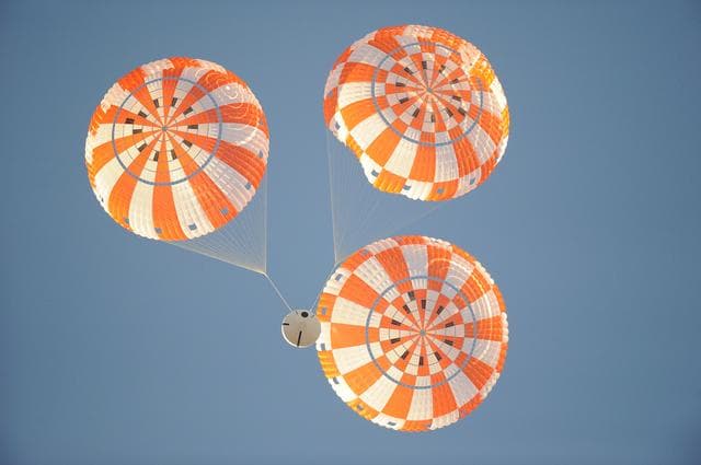 NASA image: CPAS PTV Drop 12-20-12