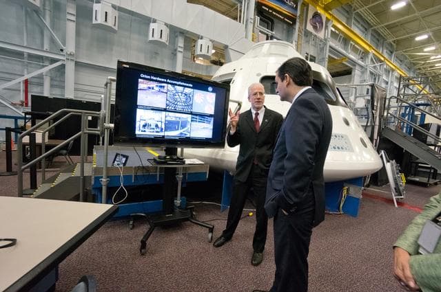 NASA image: Senator Cruz Visits Orion