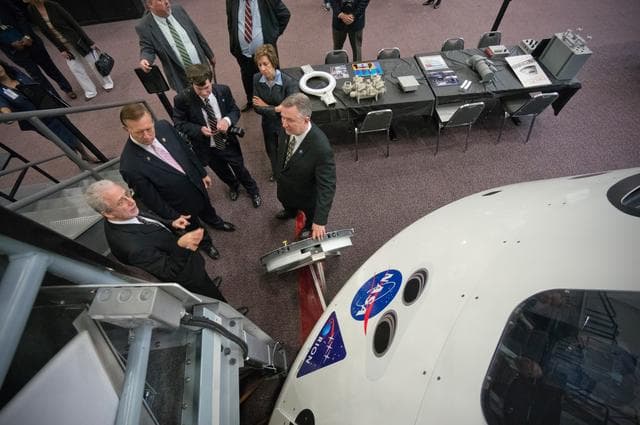 NASA image: Texas Congressmen visit Orion