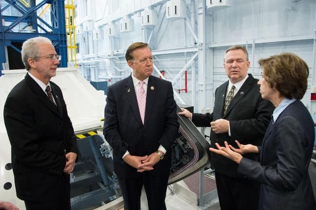 NASA image: Texas Congressmen visit Orion