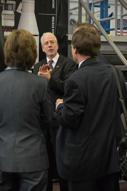 NASA image: Texas Congressmen visit Orion