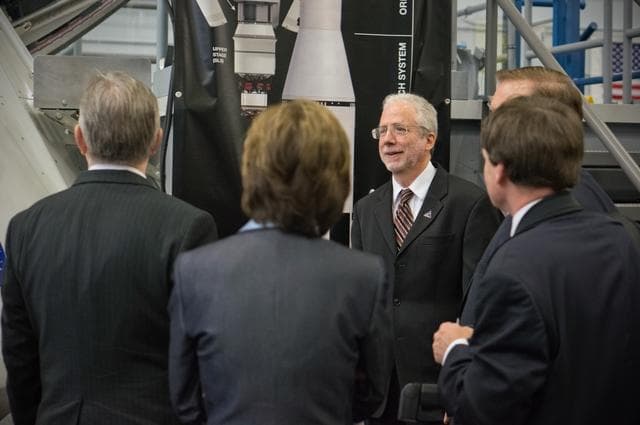 NASA image: Texas Congressmen visit Orion