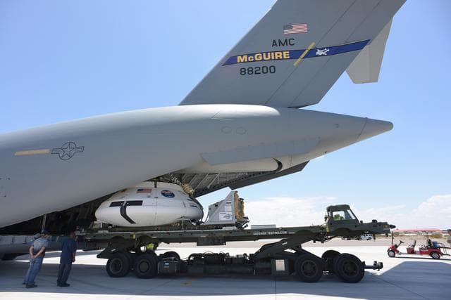 NASA image: Orion Parachute Test Vehicle