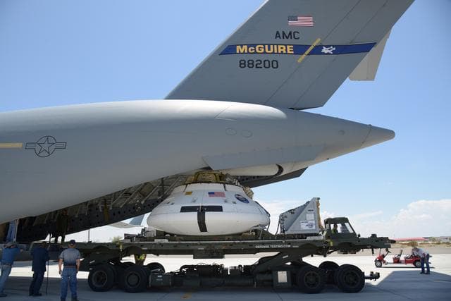 NASA image: Orion Parachute Test Vehicle