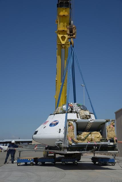 NASA image: Orion Parachute Test Vehicle