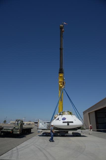 NASA image: Orion Parachute Test Vehicle