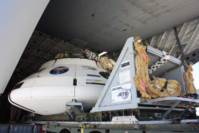 NASA image: Orion Parachute Test Vehicle