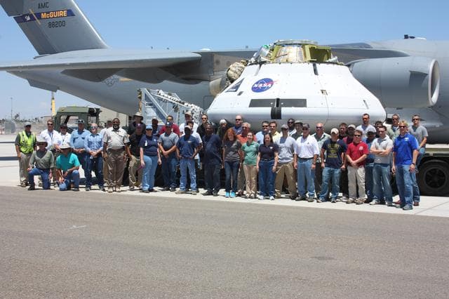 NASA image: Orion Parachute Test Vehicle