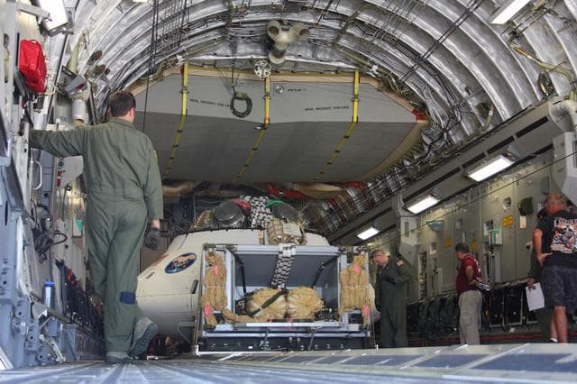 NASA image: Orion Parachute Test Vehicle