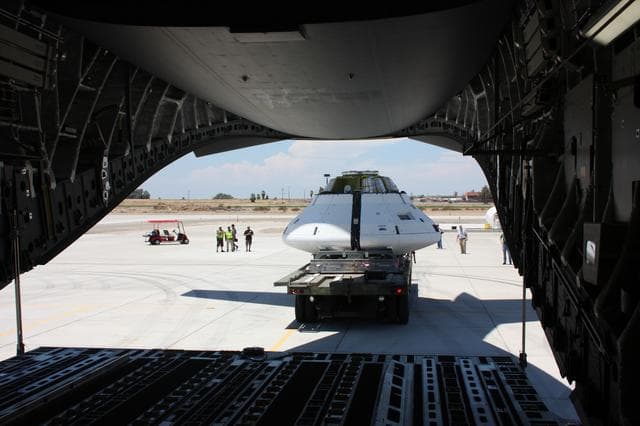 NASA image: Orion Parachute Test Vehicle